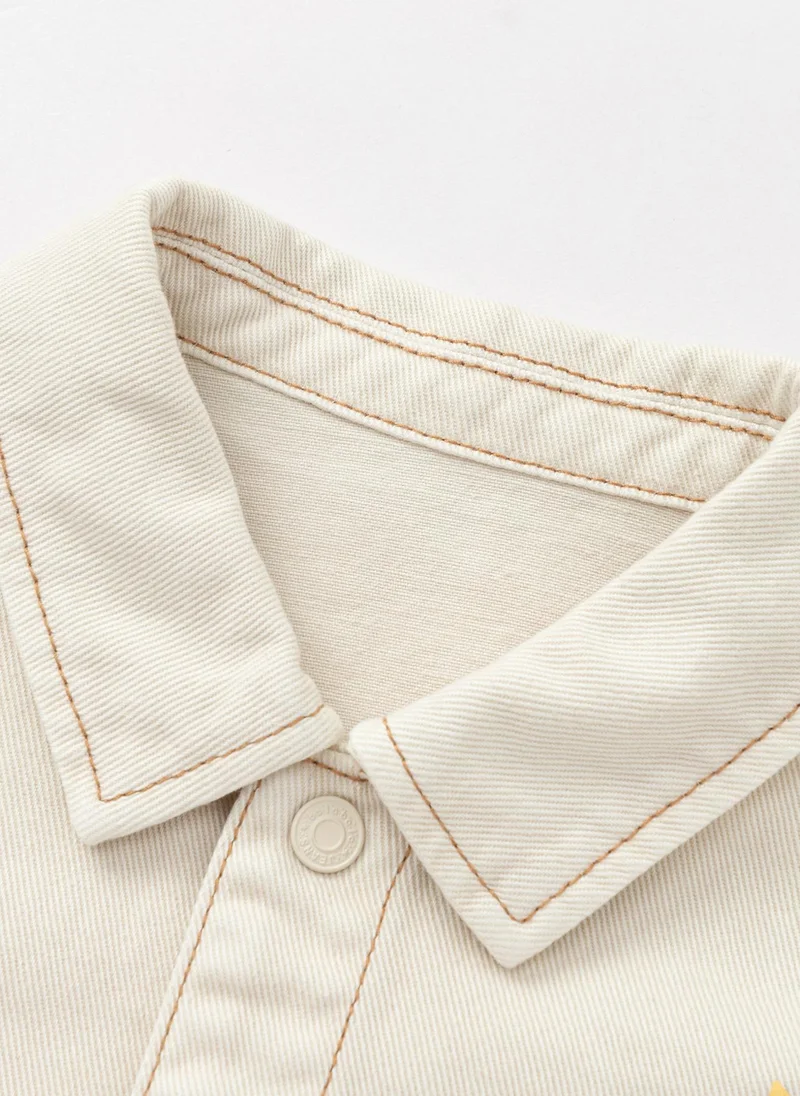 Balabala Brown Toddler Boys Denim jacket for Men | Best Price UAE